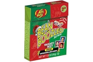 JELLY BELLY Holiday BeanBoozled Naughty or Nice Jelly Beans - 1.6 oz Box (3rd edition)