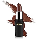 Mented Cosmetics Nude Lipstick for Women, Semi-Matte Long-Lasting Lip Stick, Moisturizing Vegan, Paraben & Cruelty-Free, Enhances All Complexions, Perfect for Everyday Makeup, Dark Night