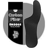 Edvbela Mortons Extension Orthotic, Carbon Fiber Insole for Morton's Toe, Broken Big Toe, Turf Toe, Hallux Rigidus, Foot Fractures, Arthritis, Rigid Insert - 1 Piece 225mm