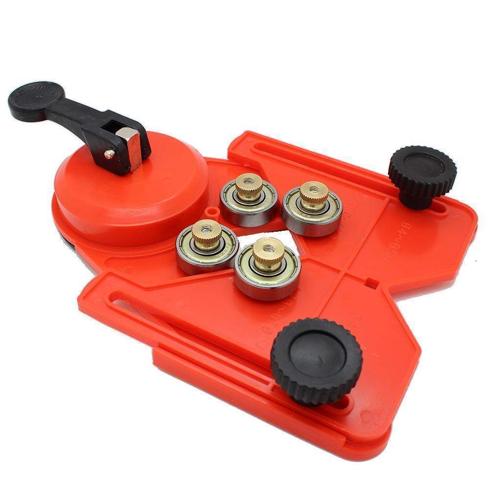 DRILAX Drill Bit Hole Saw Guide Jig Fixture Vacuum Suction Base with