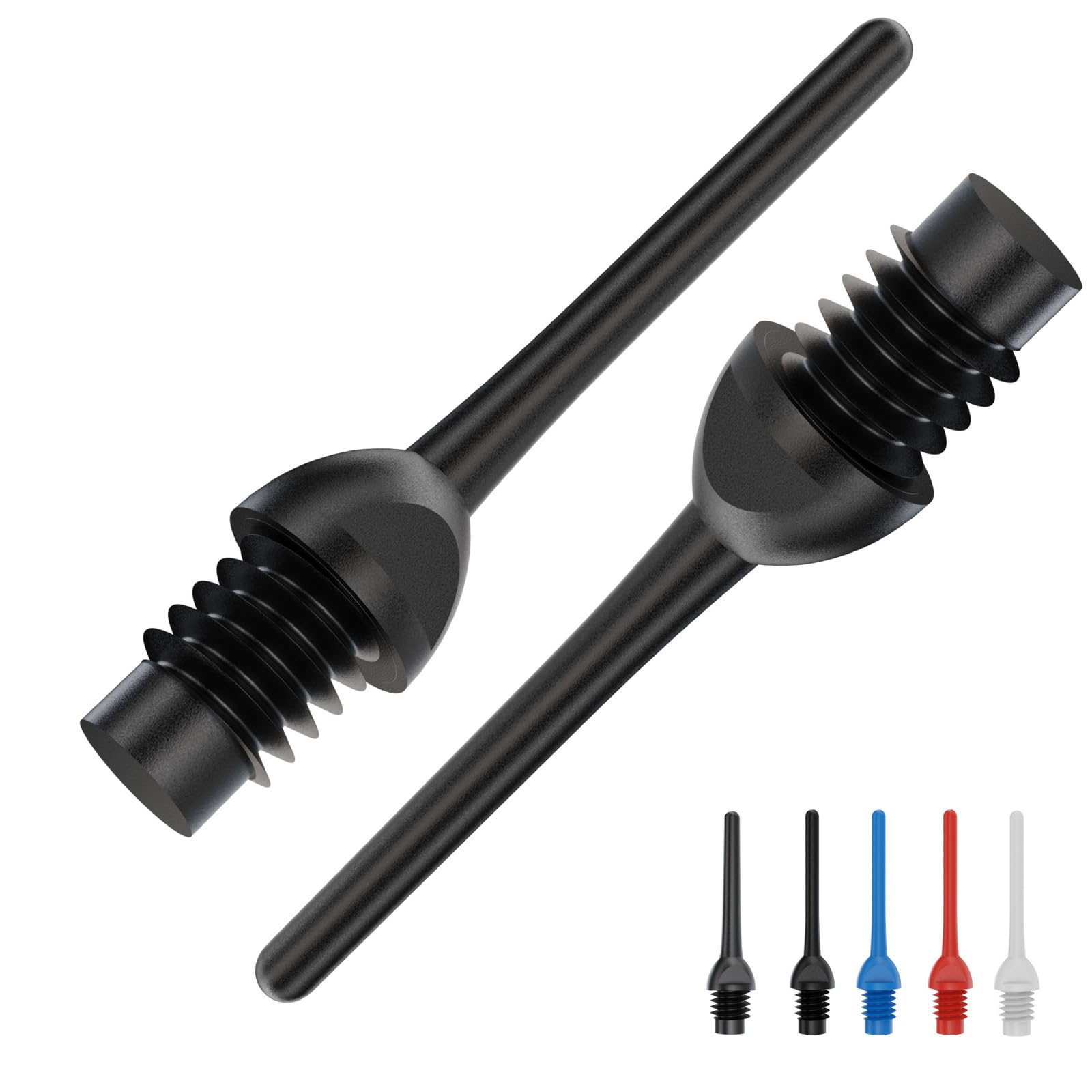 Bulls Unisex Adult Super Key Softdart Tips - black, M