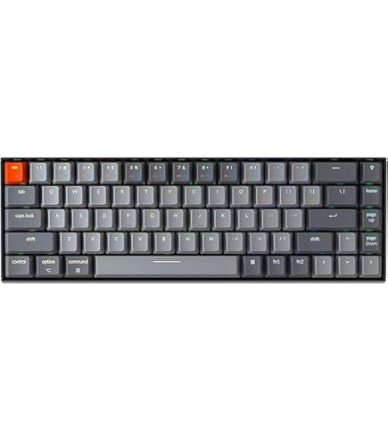 Keychron K6 ワイヤレスメカニカルキーボード US配列 Amazon.com: Keychron K6 Mechanical Keyboard 65% Compact 68 Key