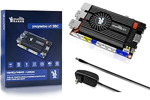 youyeetoo X1 - N5105 Single Board Computer - Dual 4K Media Server- Dual M.2 Slots Support 2280 NVMe mSATA SSD/WiFi 5 & WiFi 6