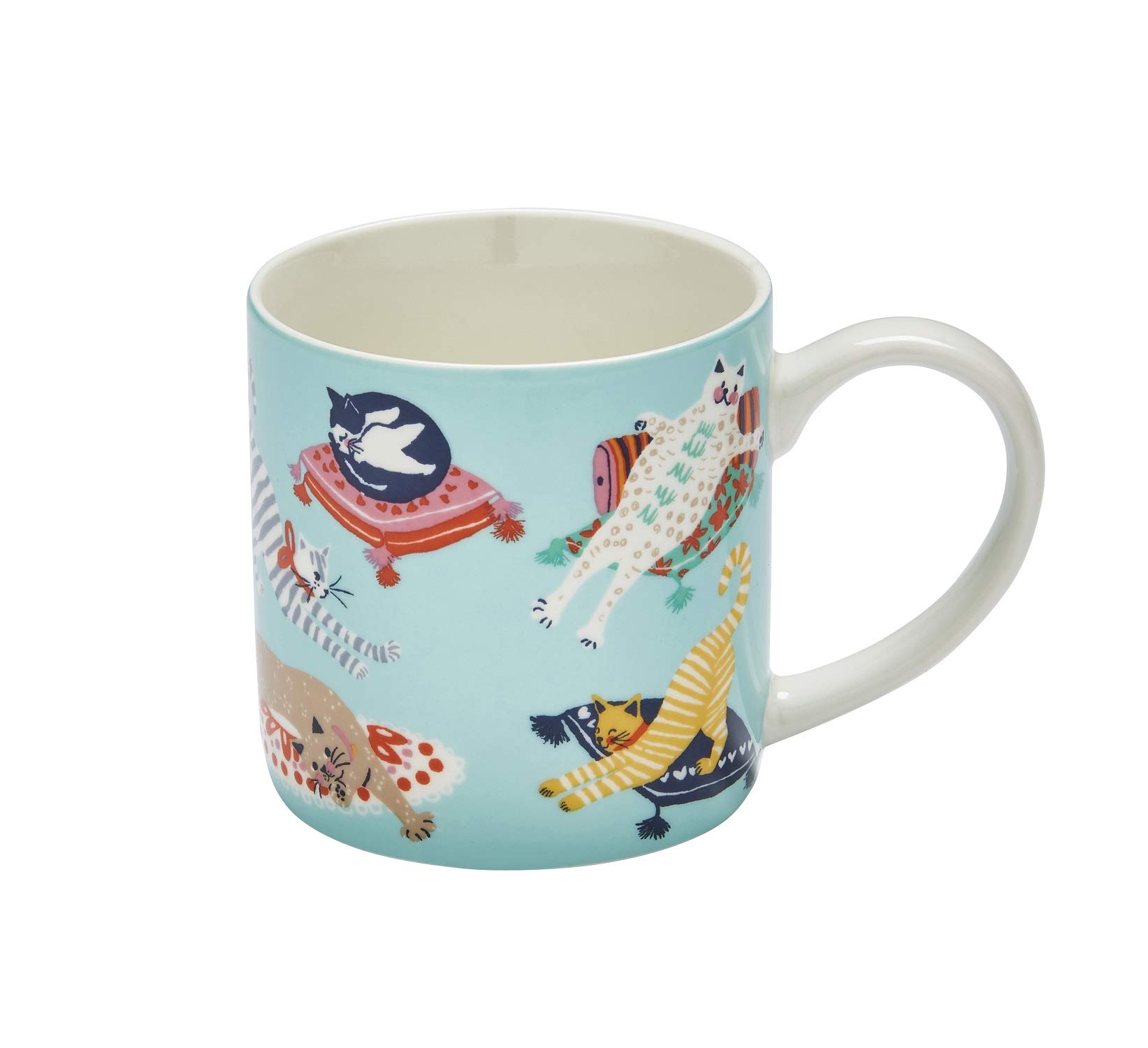 Ulster Weavers Straight Sided Mug Kitty Cats, Bone China, Multi, One Size