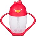Lollaland Lollacup - Infant/Toddler Sippy Cup with Straw - Red