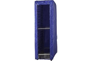 Winholt Equipment SRC-58FC-3Z (157041) Rack Cover, Freezer, Heavy Duty, Reinforced Blue Vinyl, Clear Front Panel