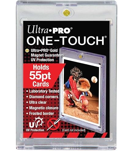 Amazon.com : Ultra Pro 35 pt One-Touch Magnet Card Holder with UV