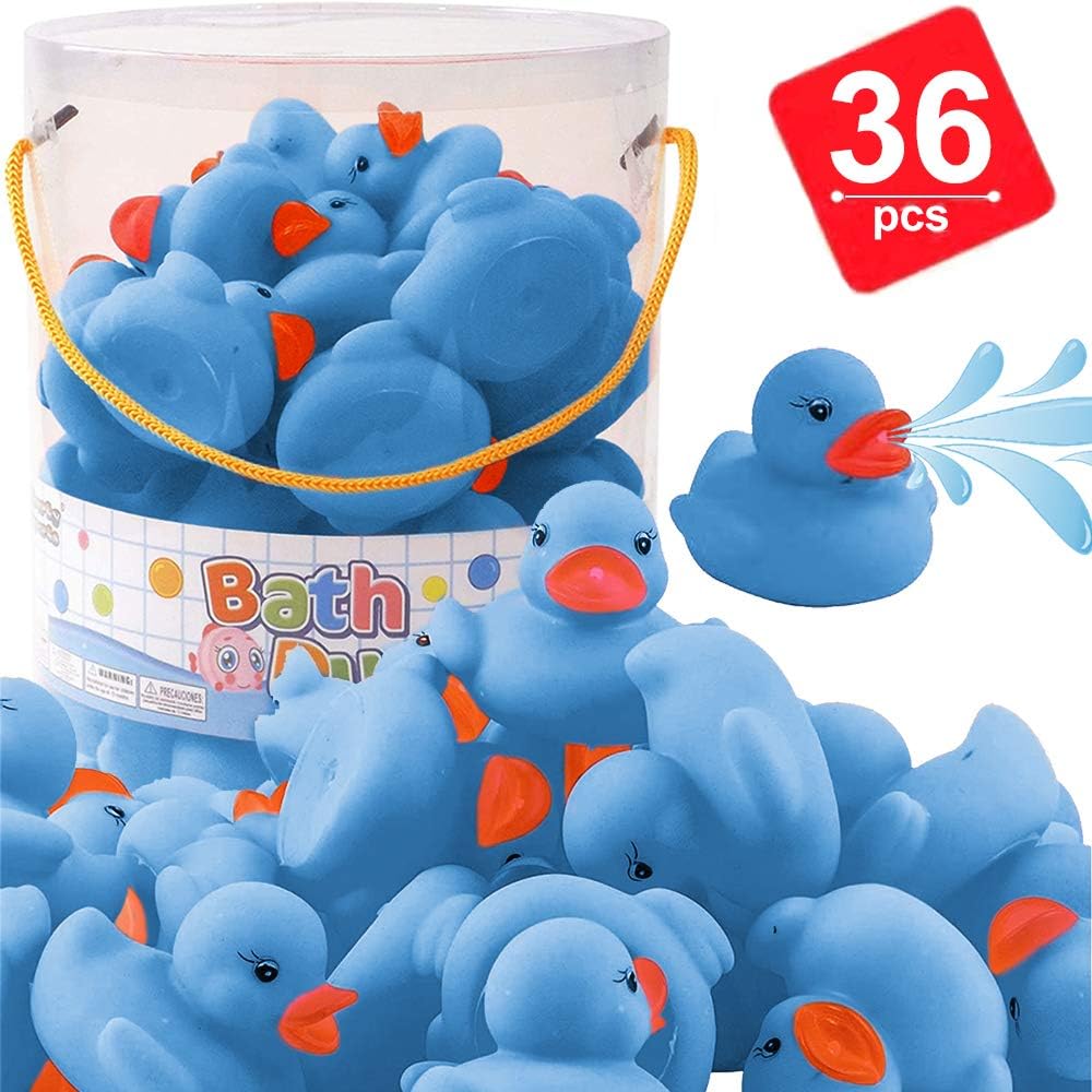 Liberty Imports 36 Pieces Classic Rubber Duck Bath Toys