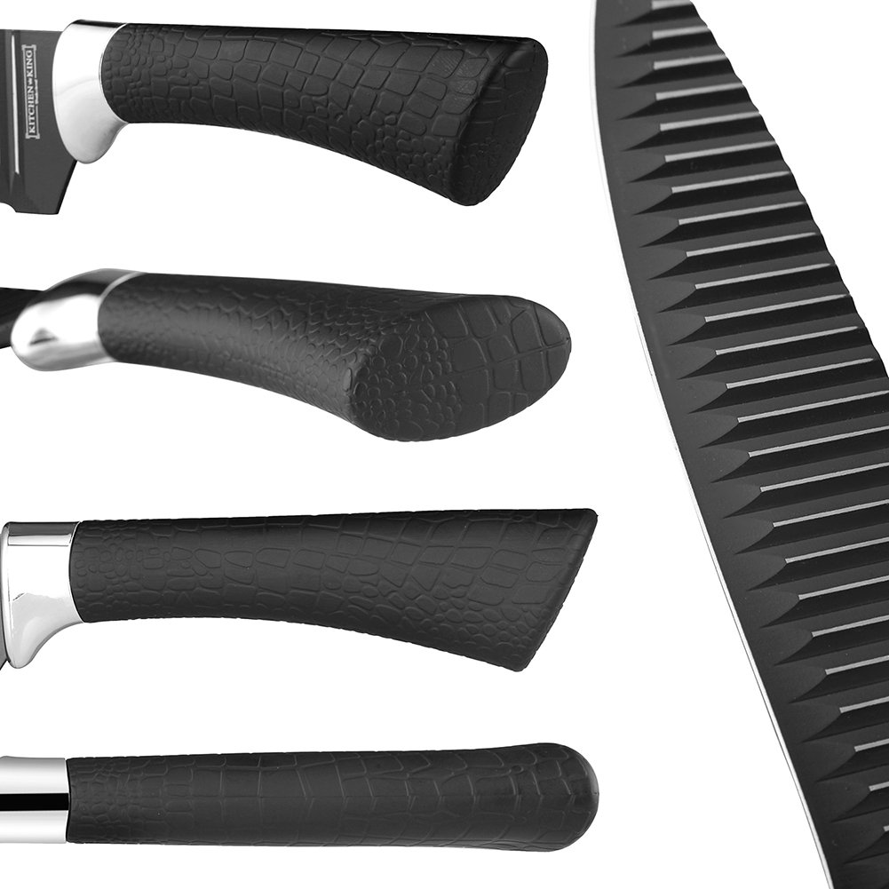 Stainless Steel Knives Kricson 6 Piece Kitchen Knife Set