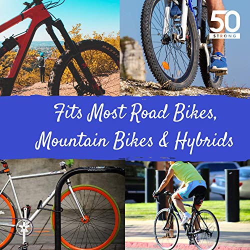 image for 50 Strong Bike Water Bottle Holder 2 Pack – Made in USA – Easy to 