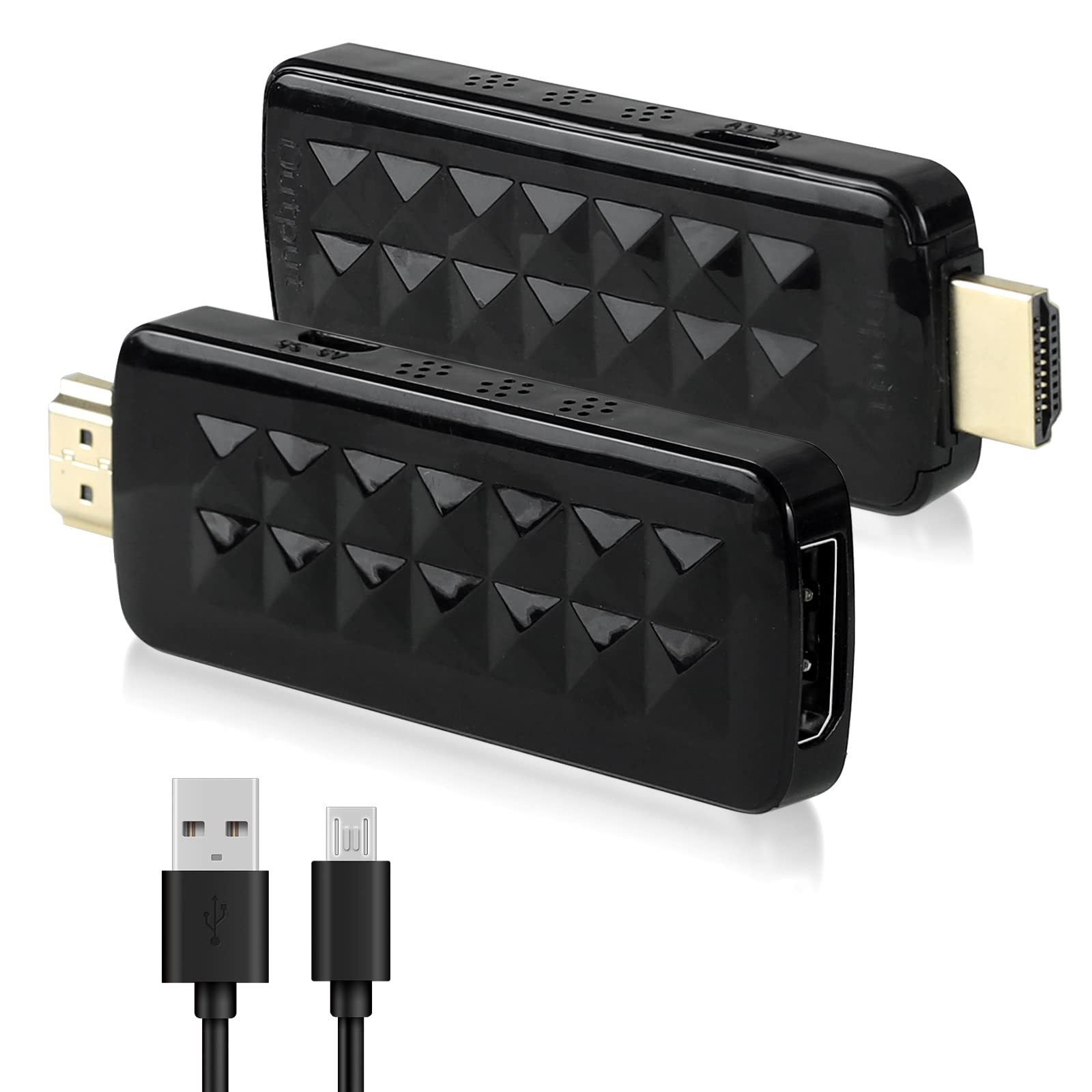 Photo 1 of HDMI to DisplayPort, FERISSA Uni-Directional 4K@60Hz HDMI to Displayport Converter, 1080P@144Hz HDMI Male to DP Female Adapter with USB Power, Compatible with PC, Laptop, TV Box and More