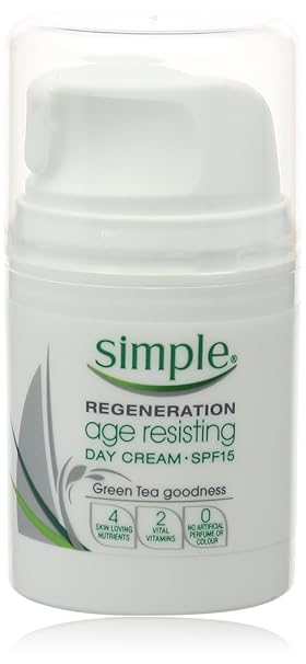 simple age resisting day cream spf 15