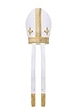 ANINECT Pope Hat Adult Priest Headpiece Bishop