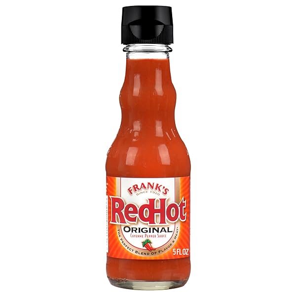 FRANK’S REDHOT ORIGINAL HOT SAUCE (KETO FRIENDLY), 5...
