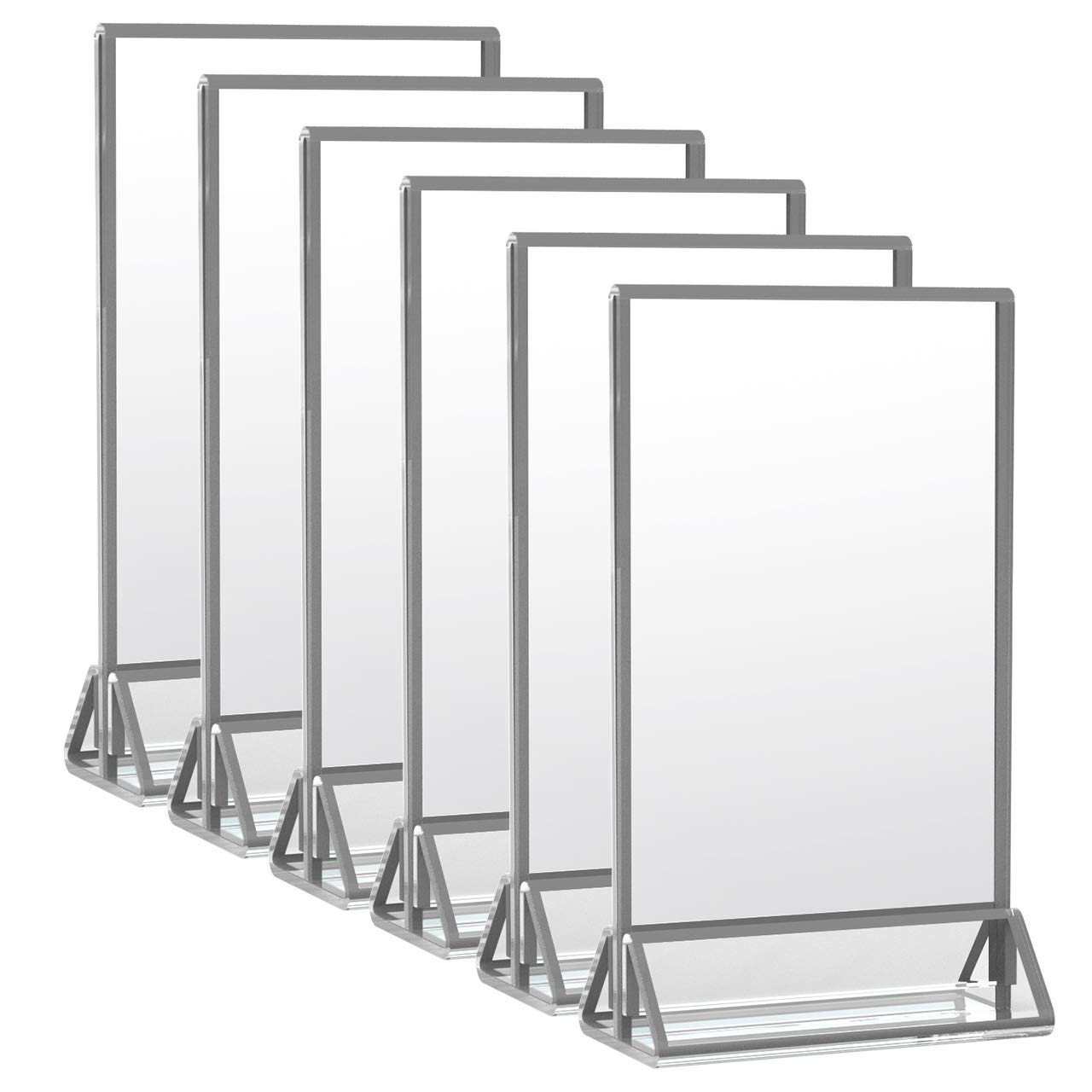 Buy HIIMIEI 8.5x11 Clear Acrylic Double Sided Frames Wedding Table