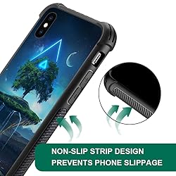 CARLOCA Compatible with iPhone Xs MAX Case,Floating