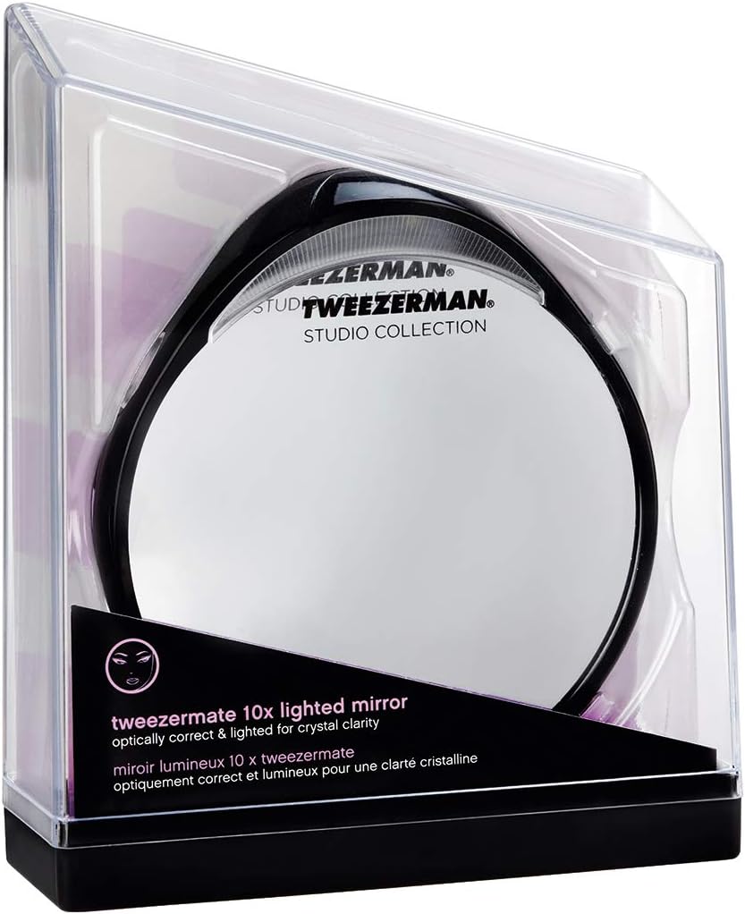 Tweezerman Tweezermate 10X Compact Lighted Mirror BigaMart