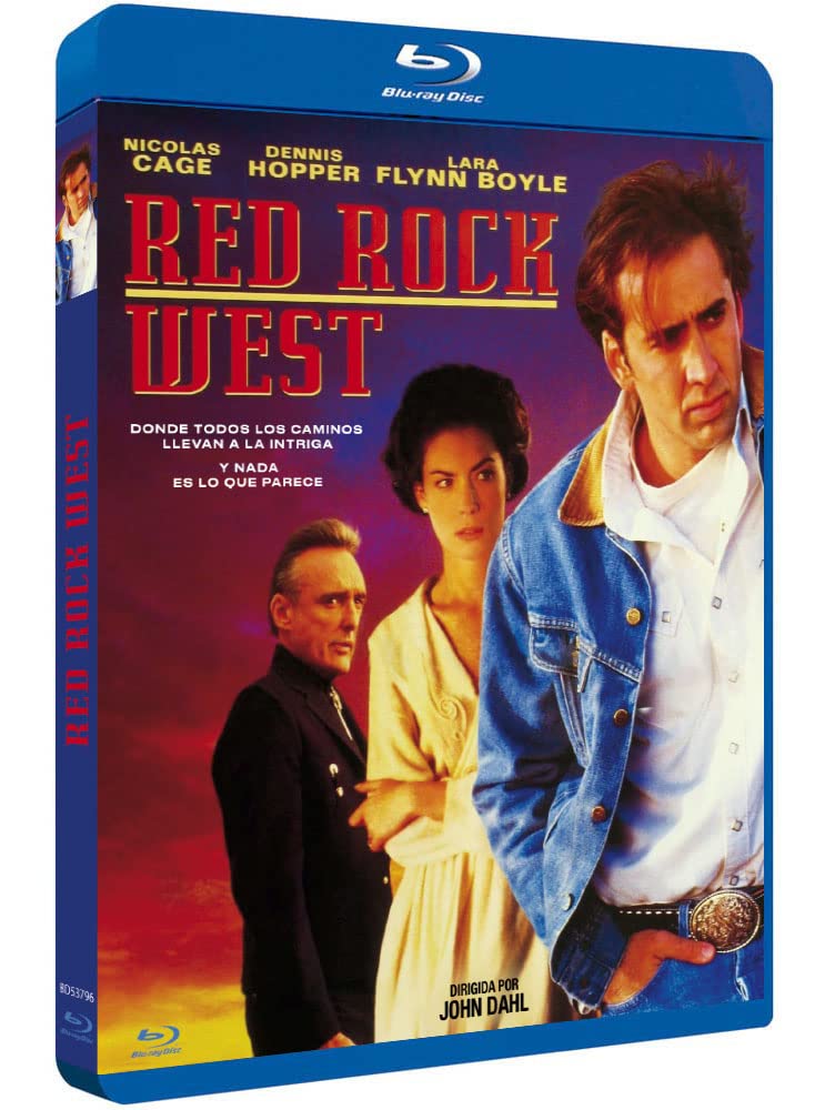 Red Rock West (1993) Blu Ray Spain Import, Plays in English