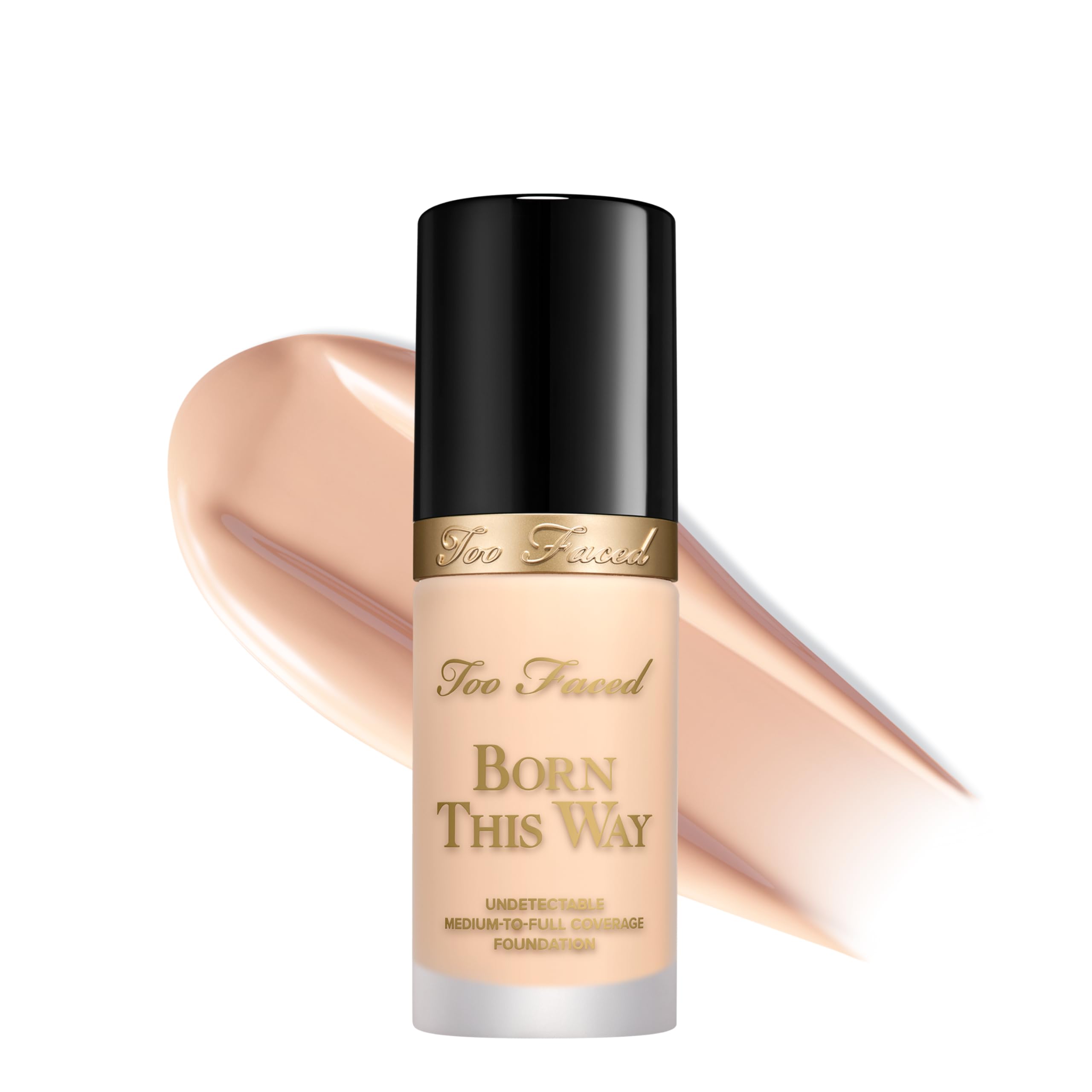 Photo 1 of Too Faced Born This Way Natural Finish Longwear Liquid Foundation | Medium-To-Full Coverage | Hydrating + Oil Free, 1.01 fl. oz.