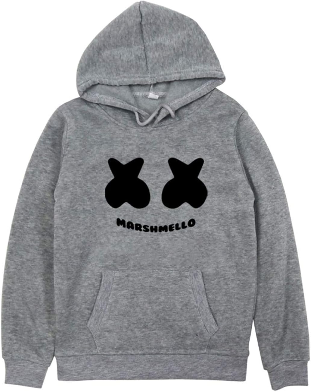 marshmello hoodie orange black