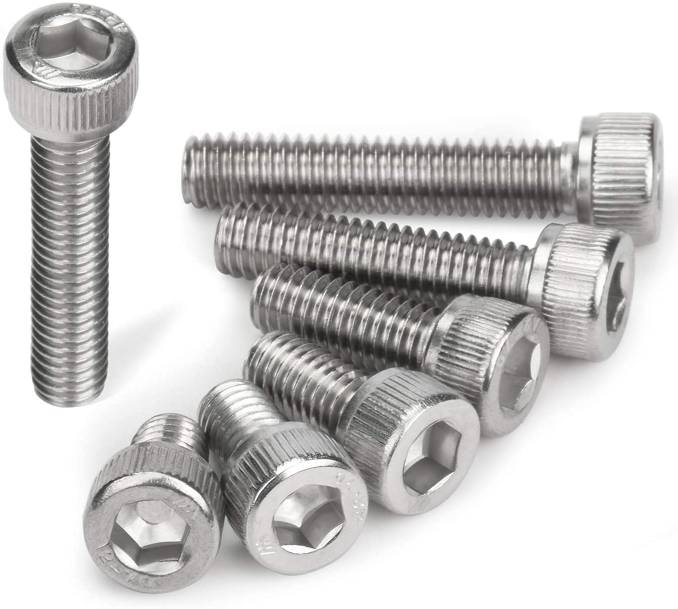 M5 (5mm x 25mm) Hex Bolts, Allen Socket Cap Head Screws -Pack of 20 Stainless Steel
