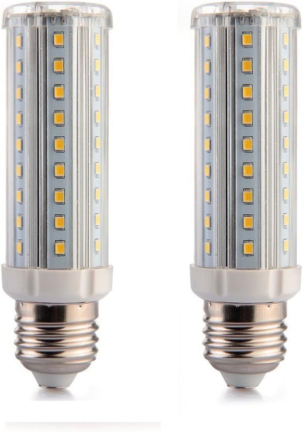 Alfa Lighting LED Light Bulbs 100 Watt Equivalent, warm White, 3000K, E26/E27 Socket, Not Dimmable - Pack of 2 (warm white) (warm white)