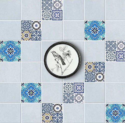 Xizi 20PCS 3D Waterproof Anti-oil Stain Kitchen decoration Wall Sticker Tile Decal(20CM*20CM)