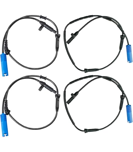 2PCS Rear ABS Wheel Speed Sensors For MINI Cooper (2009-2013) L4 1.6L - Left & Right Set