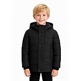 wantdo Boys' Winter Coat Waterproof Puffer Jacket Warm Parka Waterproof with Hood