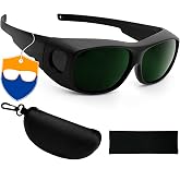 gamegalaxy Welding Glasses IR 5.0 ANSI Z87.1 Plasma Cutting Goggles