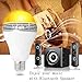 Smart Bulb with Bluetooth Speaker RGBW Color Changing LED Light Bulb (APP Controller, Pack of 1)