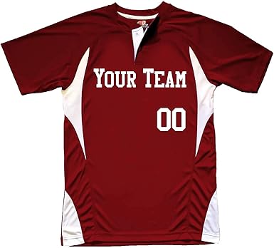 maroon baseball jersey