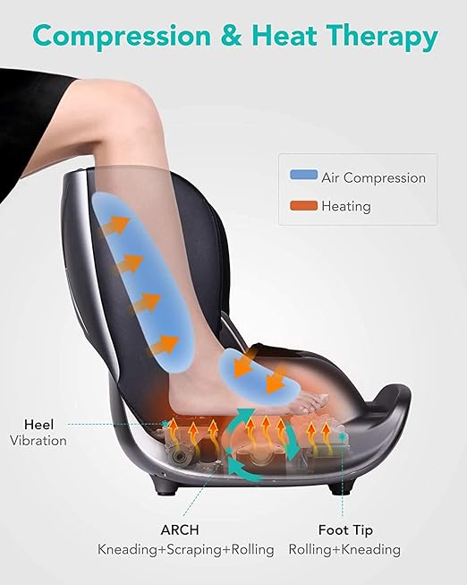 Naipo masażer stóp i łydek: Amazon.pl: Health & Personal Care