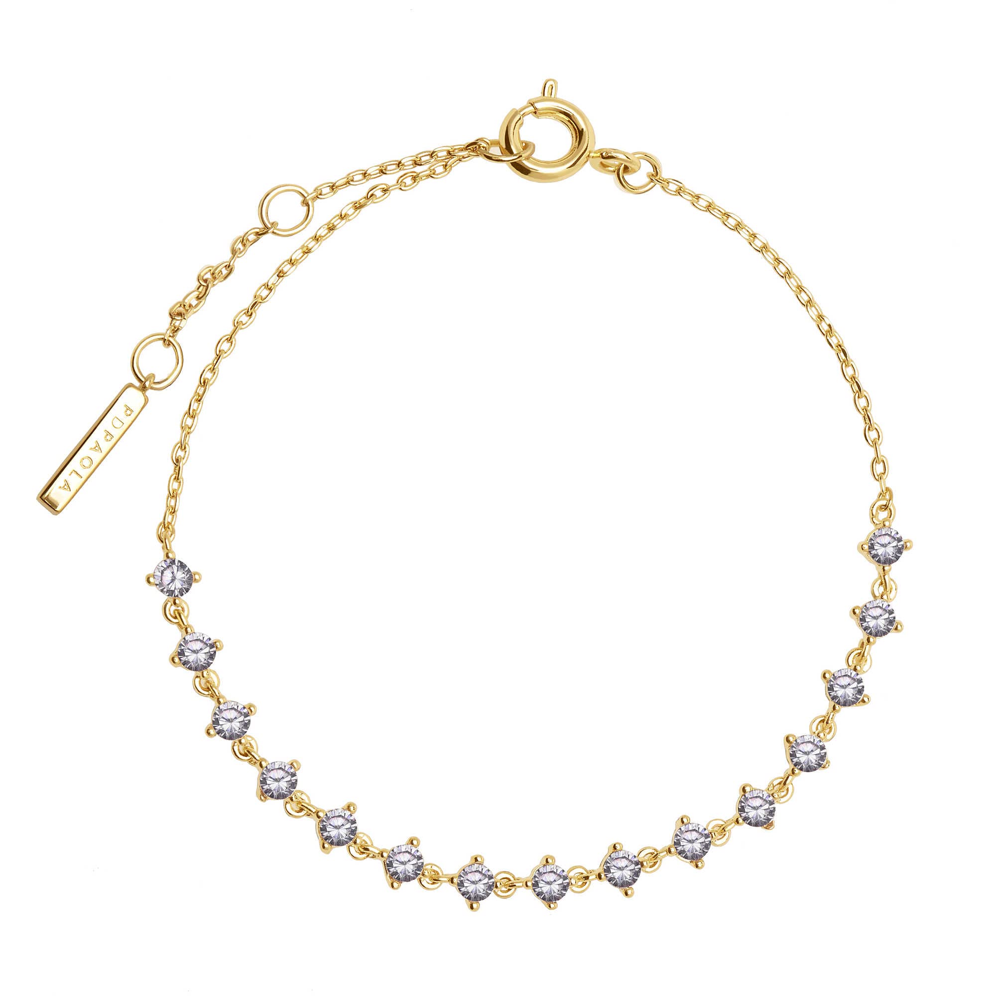 P D Paola Women's Bracelet Victoria Gold Plated Silver PU01-108-U