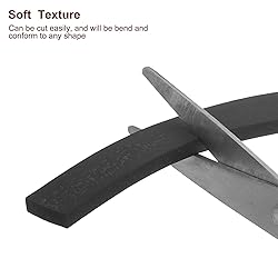 uxcell Silicone Foam Seal Strip, 0.2" x 0.6" x 16.4