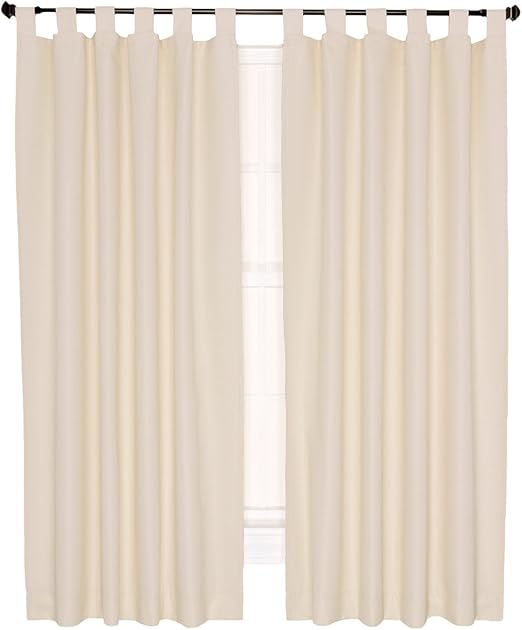 Amazon Com Ellis Curtain Crosby Thermal Insulated 80 By 63 Inch