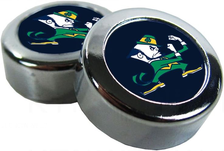 Two Officially Licensed NCAA License Plate Screw Caps