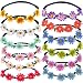 Bememo 12 Pieces Multicolor Lady Girl Fashion Flower Crown Floral Garland Headbands for Festival Wedding Party