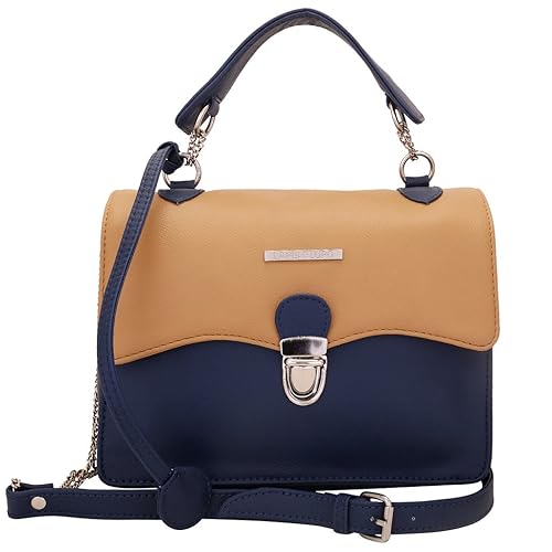 Lapis O Lupo Mocha Womens PU Beige Sling Bag