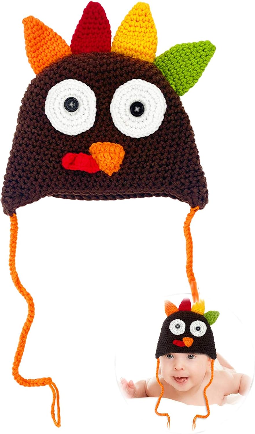 turkey crochet baby outfit