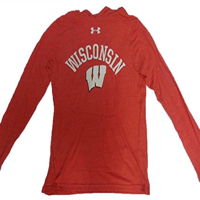 wisconsin badgers under armour hoodie