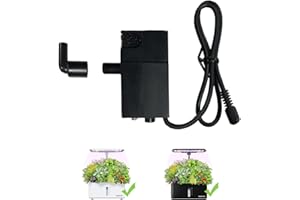 GardenCube Water Pump Replacement Accessories: Only Compatible with HP-GC001 8pods GardenCube Indoor Garden Hydroponics Growing System