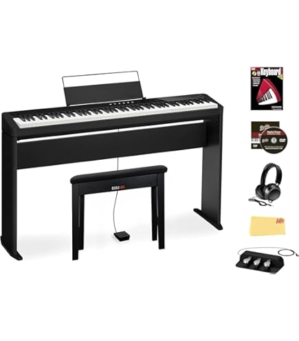 Amazon.com: Casio Privia PX-S5000 Digital Piano - Black Bundle