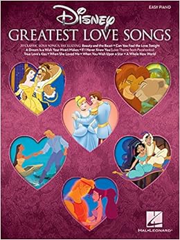 Disney Greatest Love Songs Hal Leonard Corp 0888680635992 - 