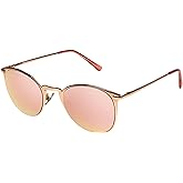 Foster Grant Womens Elsie Sunglasses, Rose Gold, 56mm US