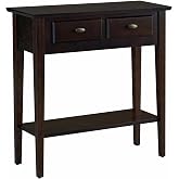 Leick Home Teegan Console Table, 30", Chocolate Oak | Freestanding, Contemporary/Modern, Wood, Furniture, 10075-CH