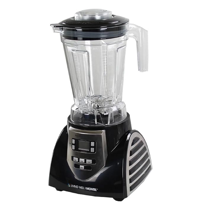 Montel Williams 8 Speed JLA8 HealthMaster Elite 1200 Watt Blender Fruit & Vegetable