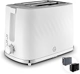 Swan Windsor 2 Slice Toaster 7 Browning Levels Defrost Reheat Cancel
