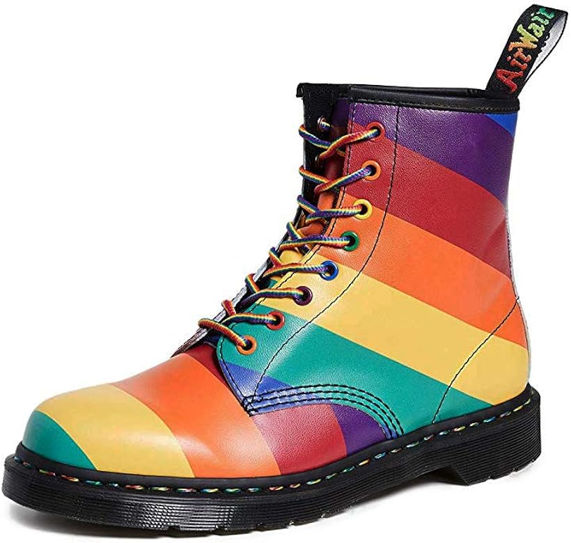 dr martens rainbow 1460