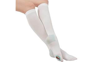 Ted Hose Compression Stockings: 2 Pairs 15-20 mmHg Anti Embolism Compression Socks with Inspection Hole, Medical Knee High Su